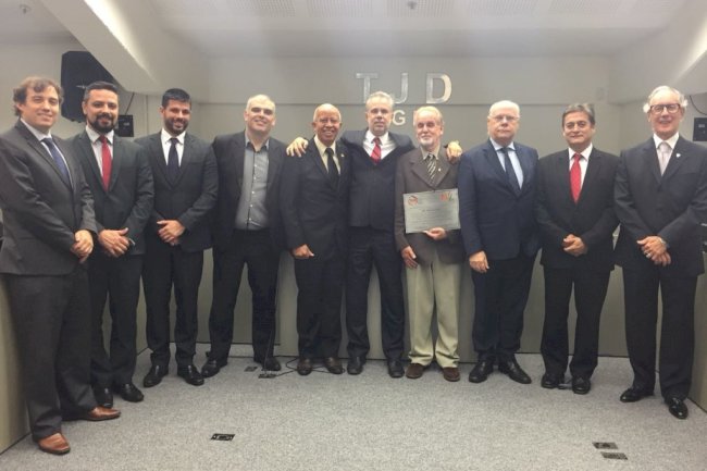 FGF e TJD prestam homenagem ao Dr. Peri Silveira