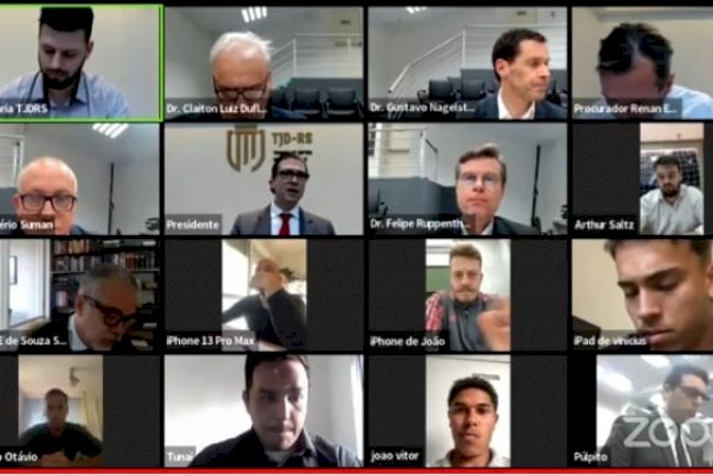 AO VIVO: acompanhe a sessão do TJD-RS desta terça-feira, 04 de outubro